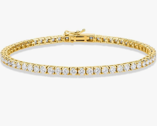 5 Carat - 10 Carat Lab Grown Diamond Tennis Bracelet