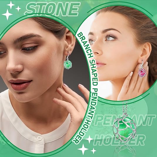 3pcs 925 Sterling Silver Pendant Blanks