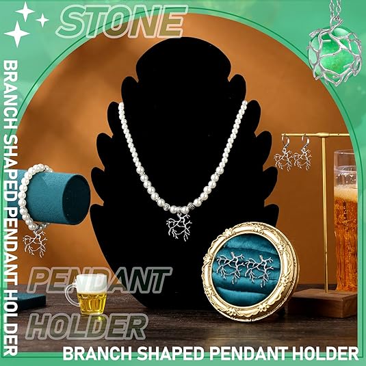 3pcs 925 Sterling Silver Pendant Blanks