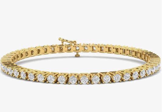9.00ctw Diamond Tennis Bracelet in 14k Yellow Gold