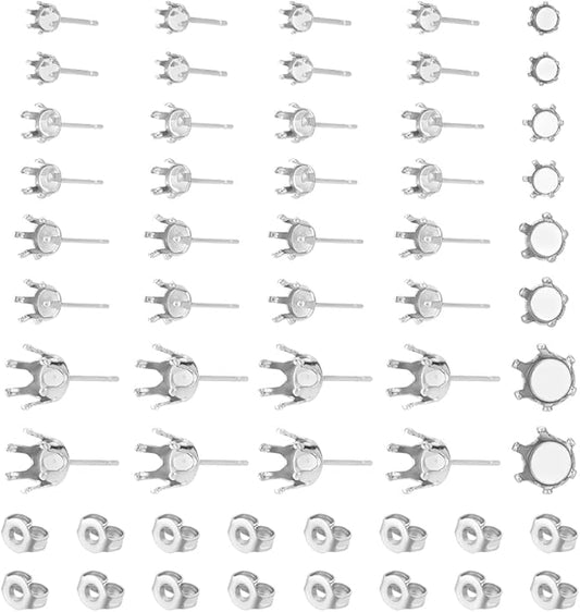 20 Pcs Branch Claw Pendant Frames